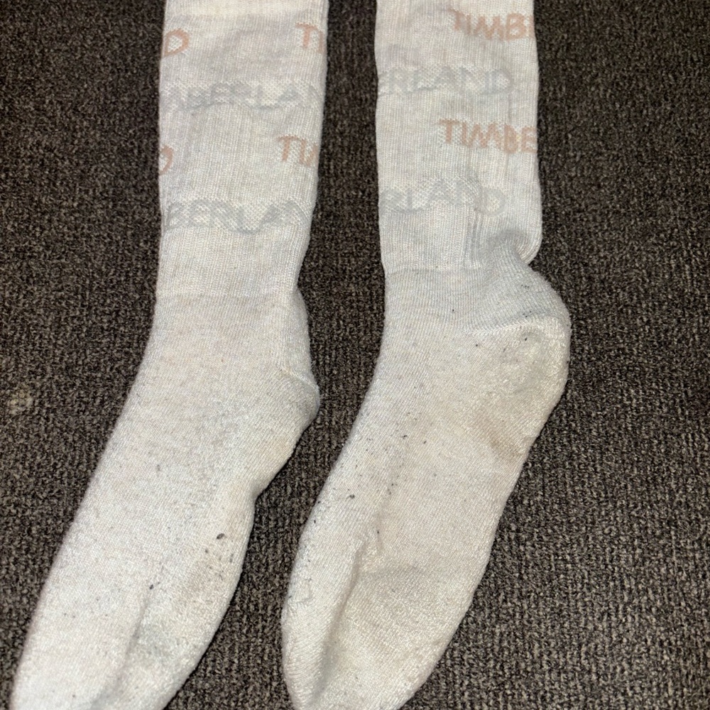 Timberland White boot socks